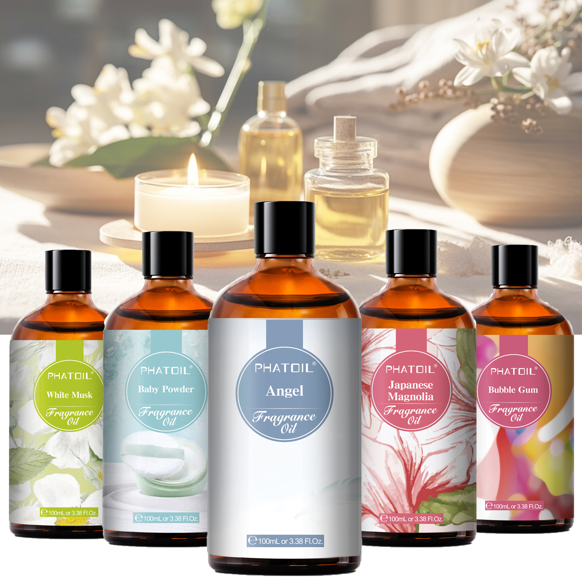 Soap Making Ingredient - PHATOIL 100ml Aroma Fragrance Oil Fresh