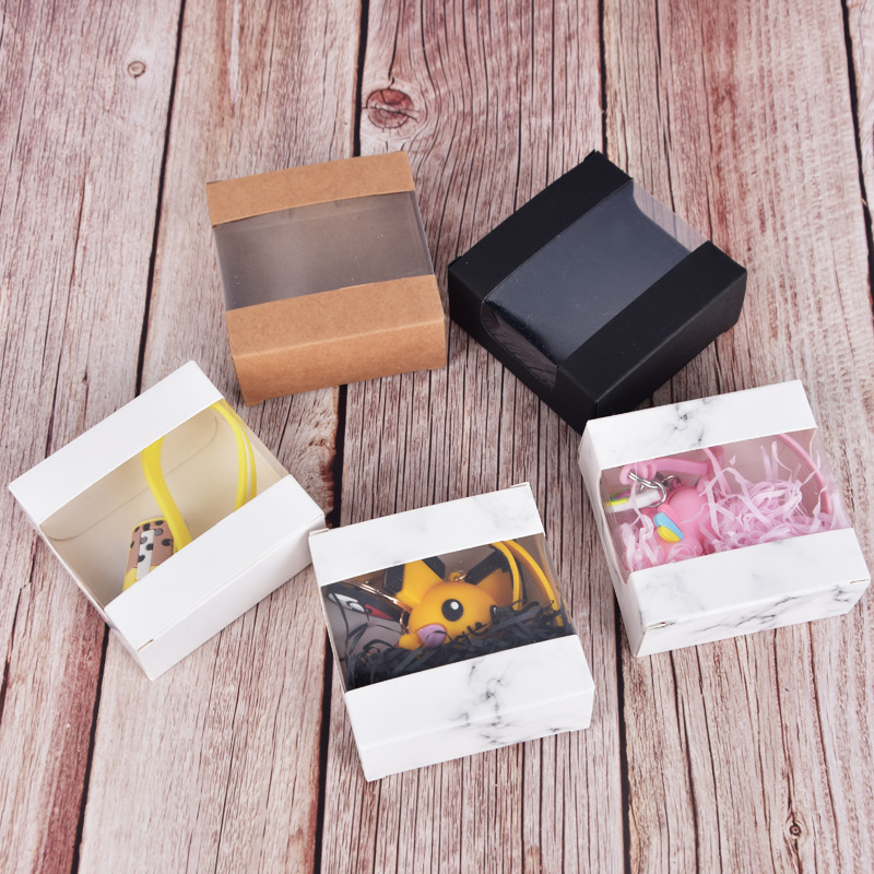 Kraft Soap Label - 50Pcs/lot Kraft Paper Marbling Handmade Soap