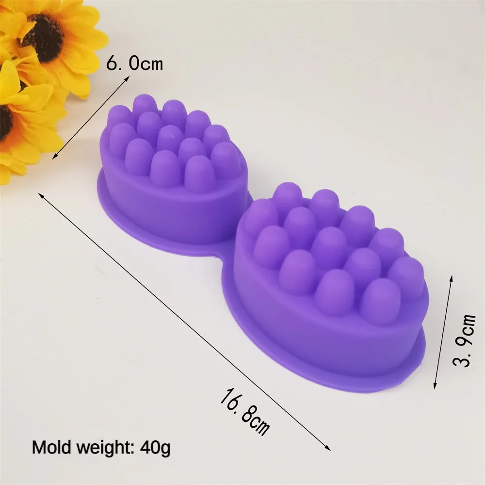 2 Hole Silicone Soap Mold Oval – Soap Making Game Bewertung und Preis