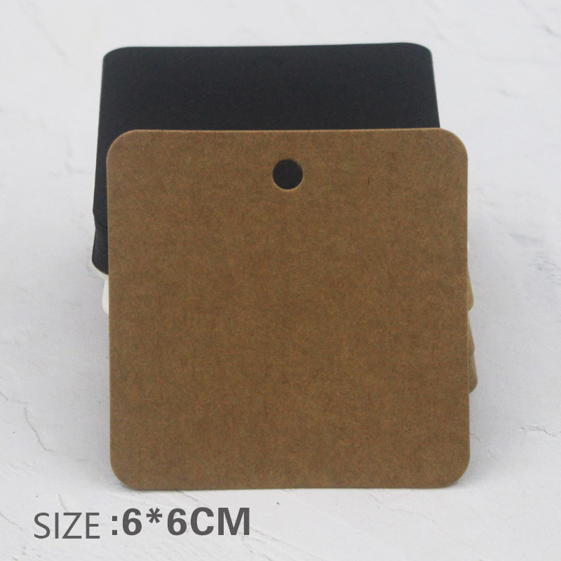 6x6cm Square Kraft Paper Tags  – Kraft Soap Label Bewertung und Preis