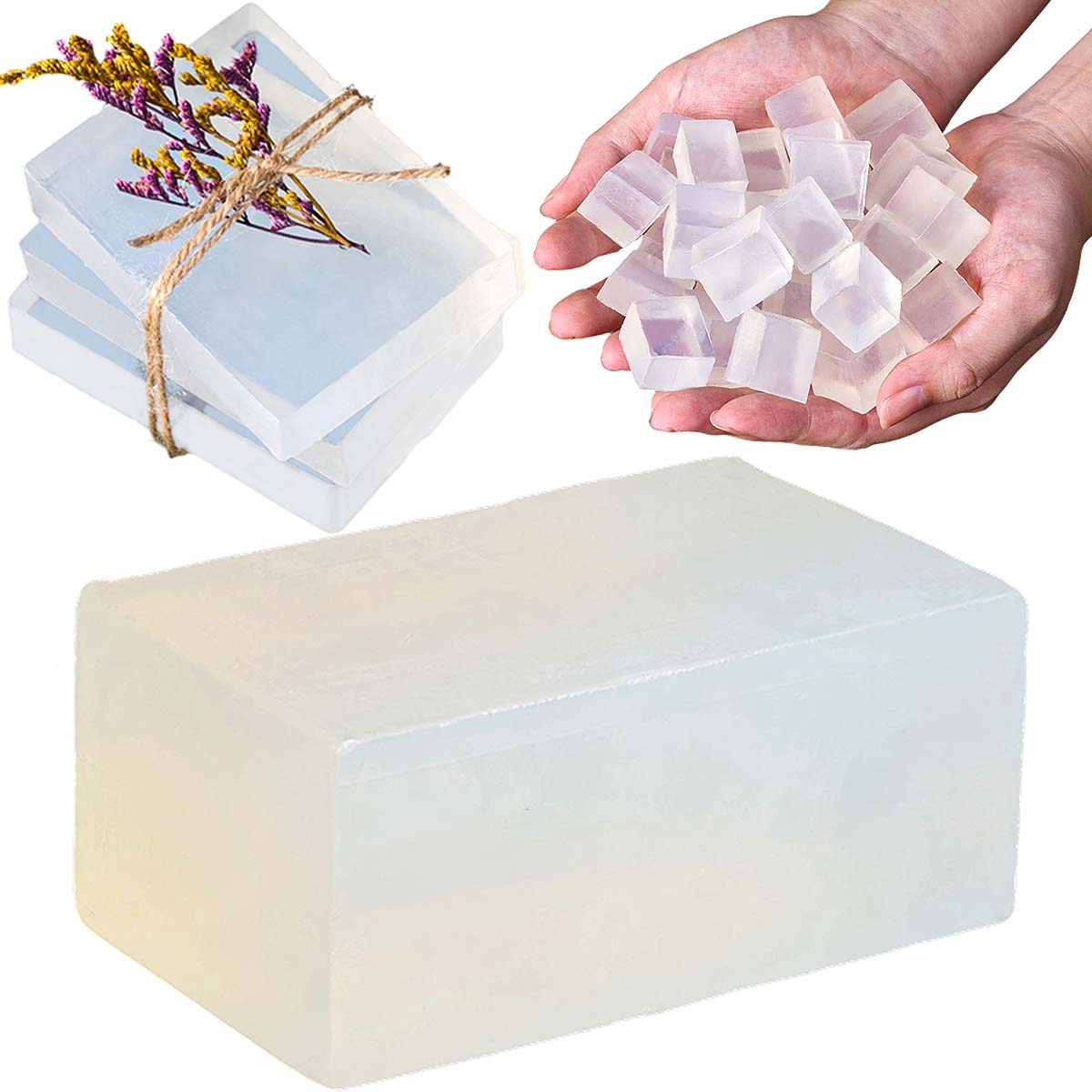 Transparent White Glycerin Soa – Soap Making Glycerin Base Bewertung und Preis