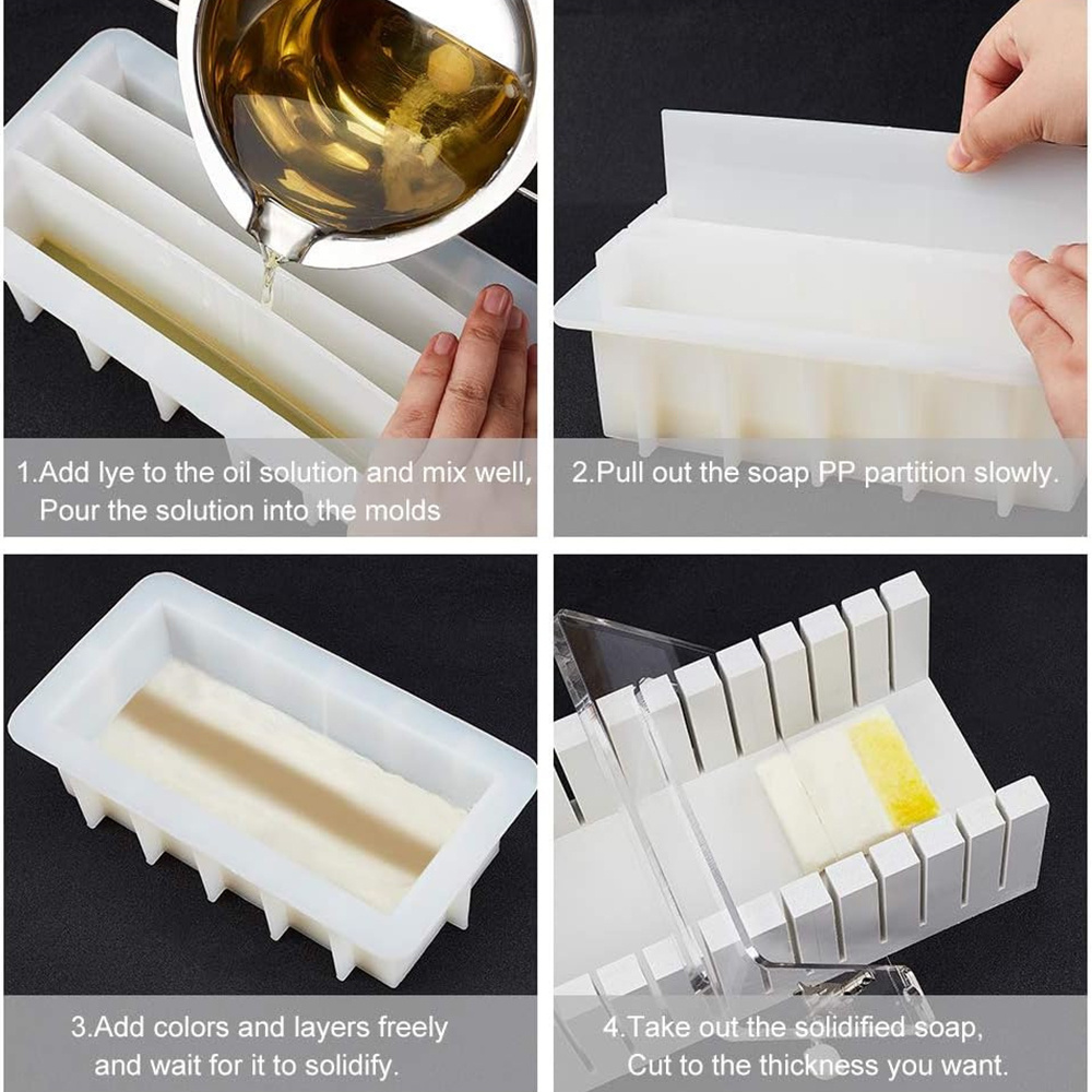 42oz Silicone Soap Mold with 5 – Soap Making Lye Bewertung und Preis