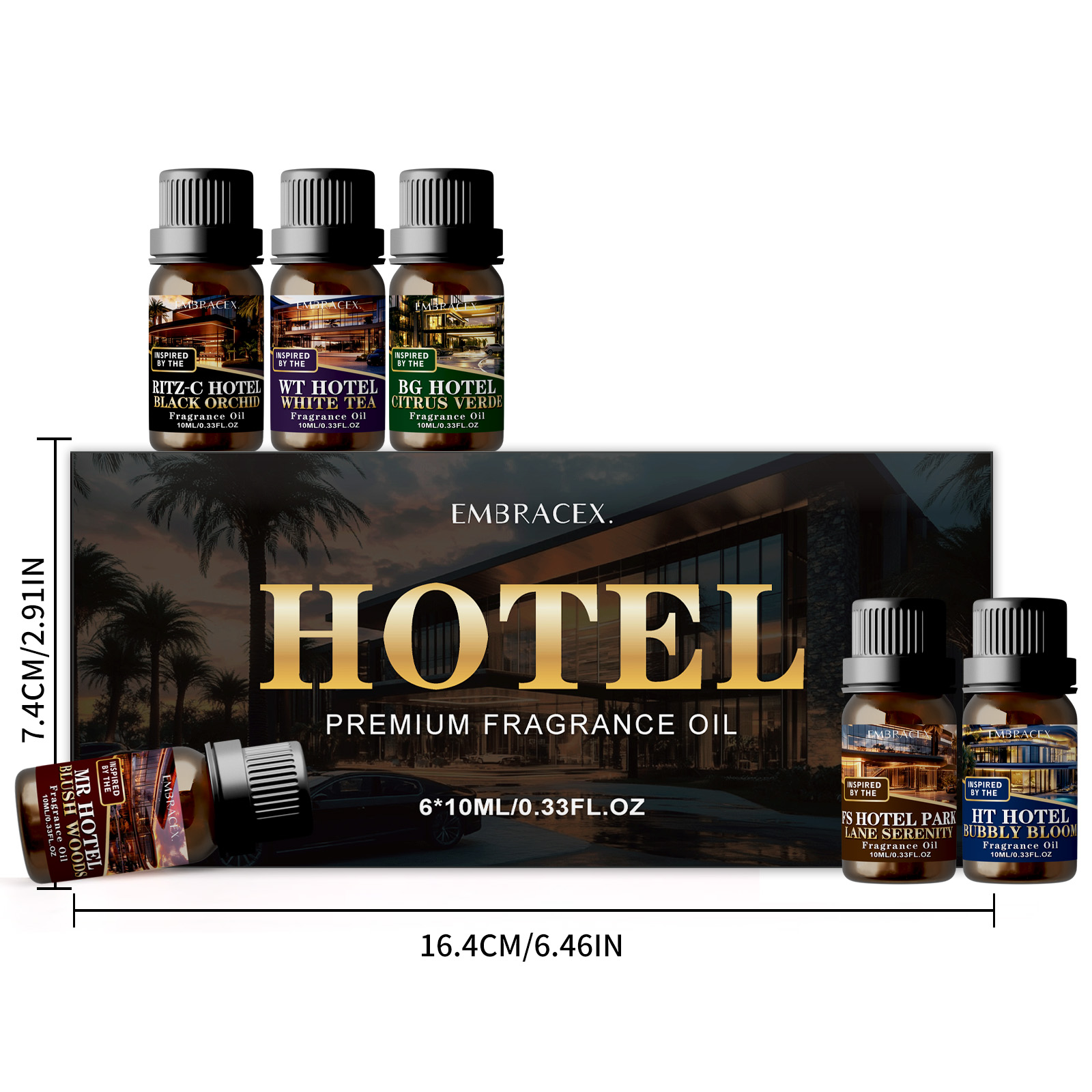 6PC/1Set Hotel Essential Oil G – Soap Making Ingredient Bewertung und Preis