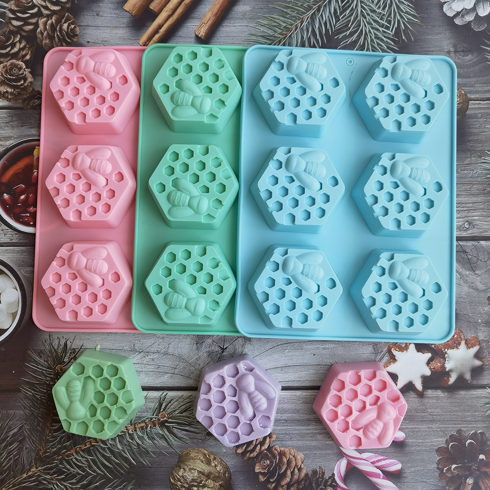 Silicone Hexagonal Bee Soap Mo – Soap Making Chemical Bewertung und Preis