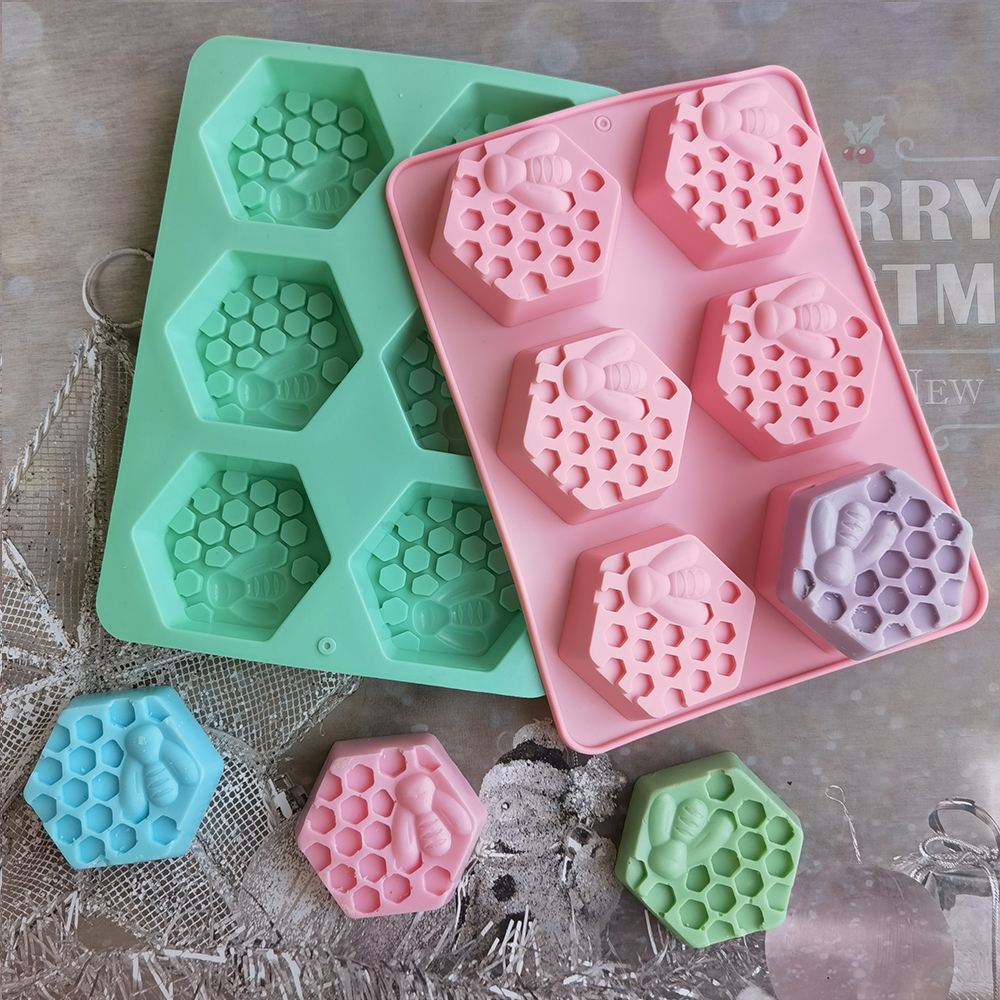 Silicone Hexagonal Bee Soap Mo – Soap Making Chemical Bewertung und Preis