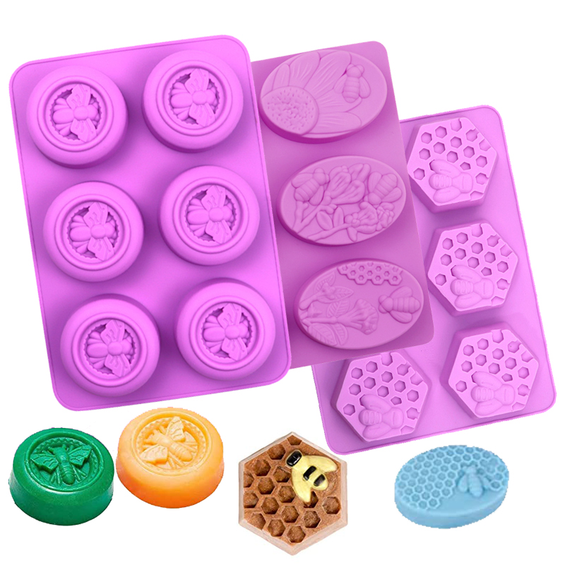 Honeycomb Soap Mold 3D Bumble  – Soap Making Lye Bewertung und Preis