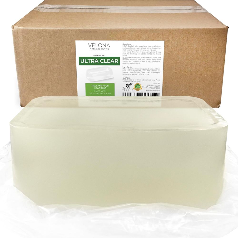 25 LB - Ultra Clear Melt & Pou – Soap Making Glycerin Base Bewertung und Preis