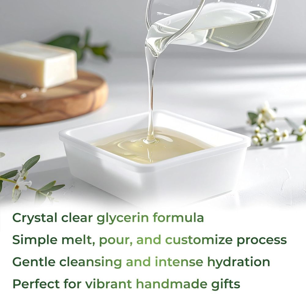 25 LB - Ultra Clear Melt & Pou – Soap Making Glycerin Base Bewertung und Preis