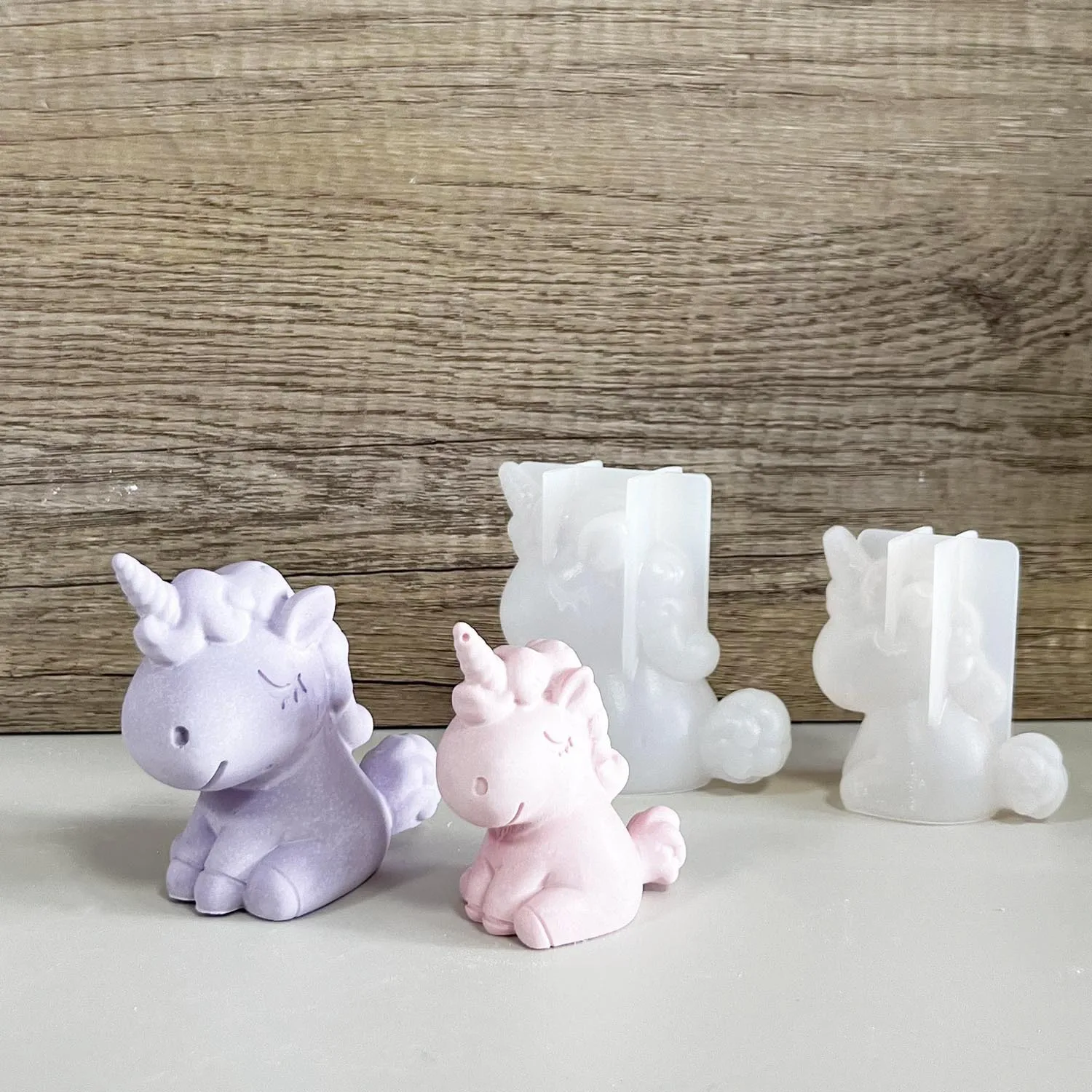 3D Geometric Silicone Unicorn  – Soap Making Chemical Bewertung und Preis
