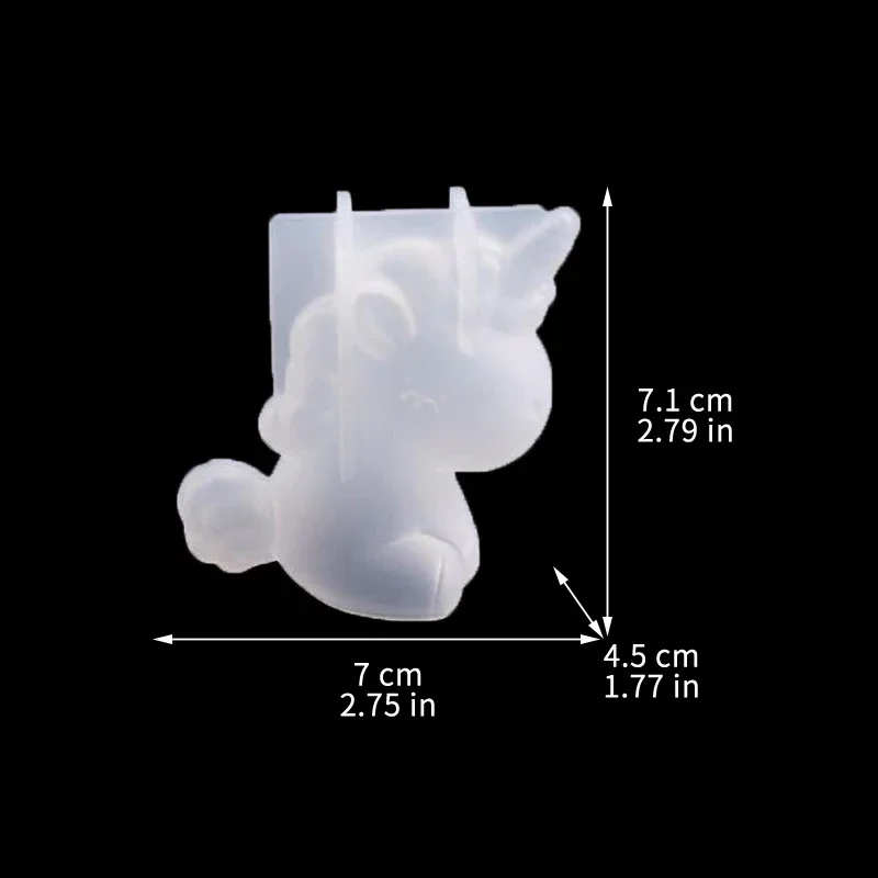 3D Geometric Silicone Unicorn  – Soap Making Chemical Bewertung und Preis