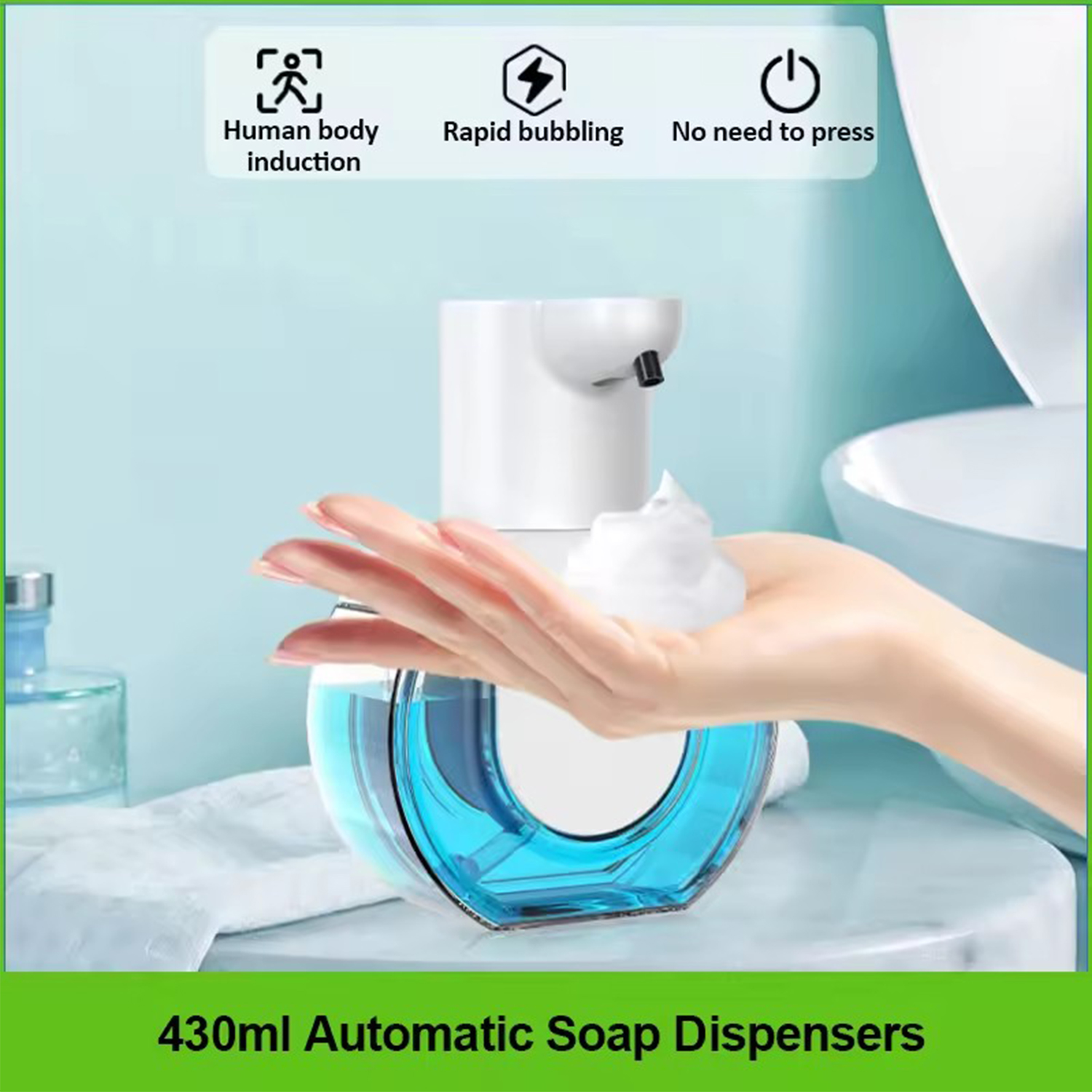 New Wall Mounted Automatic Soa – Soap Making Chemical Bewertung und Preis