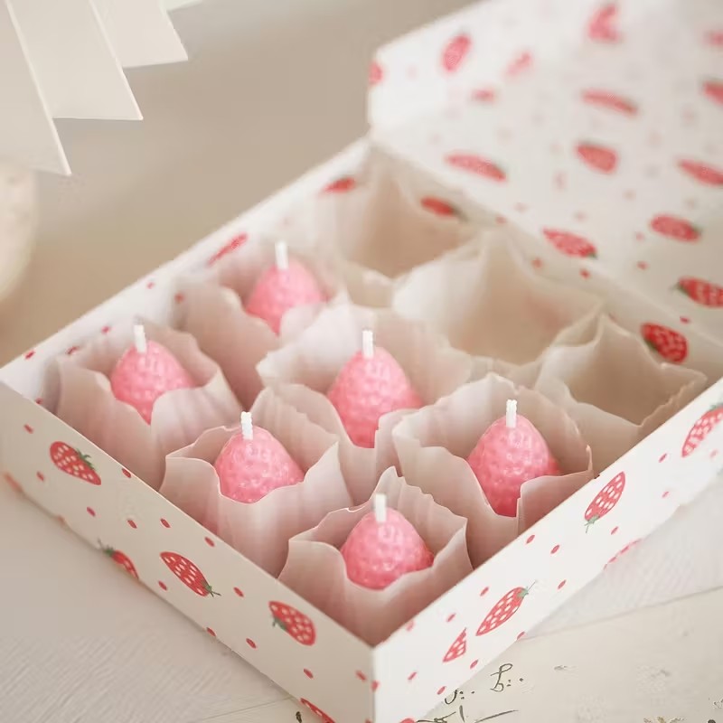 Strawberry Silicone Candle Mol – Soap Making Lye Bewertung und Preis