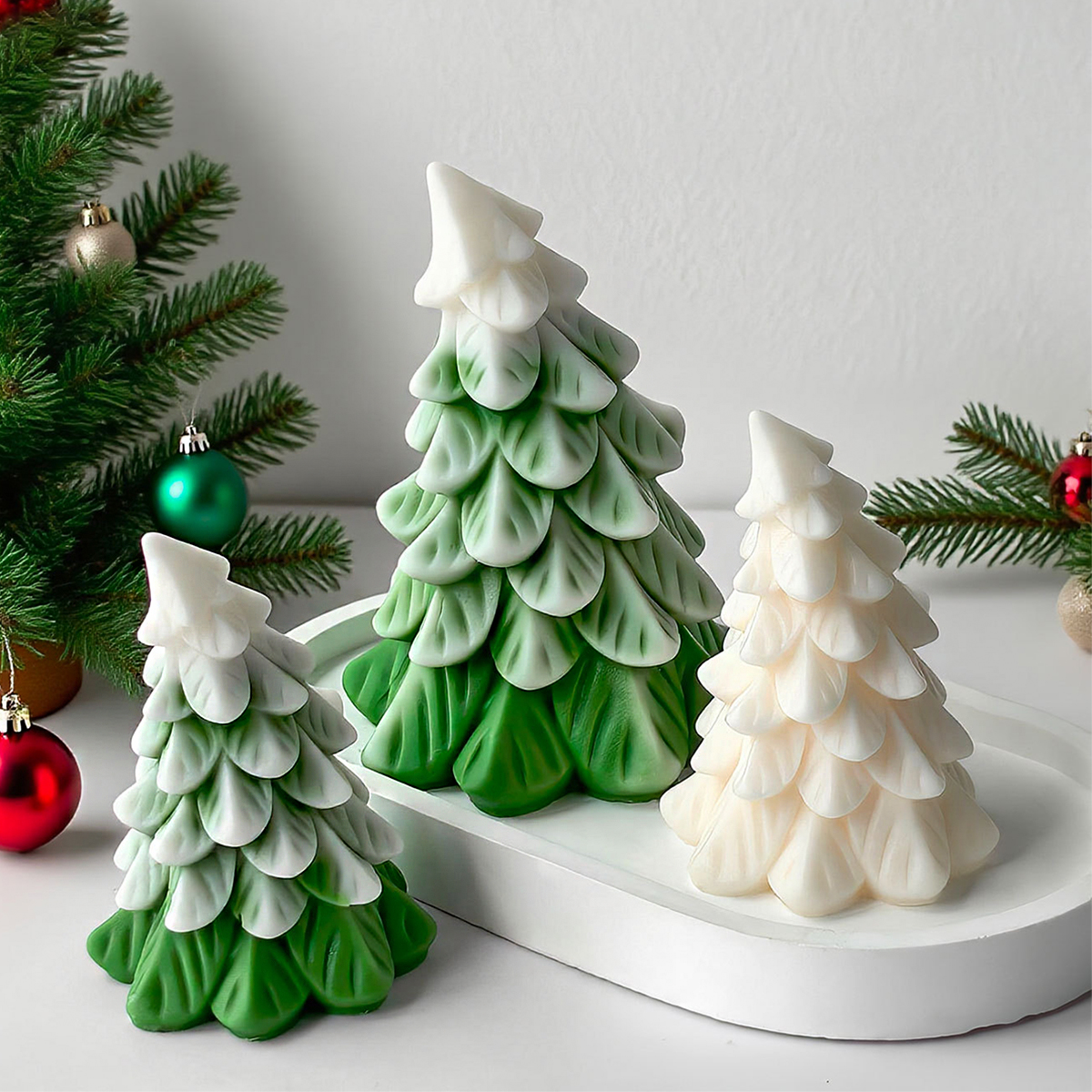 DIY Christmas Tree Silicone Mo – Soap Making Chemical Bewertung und Preis