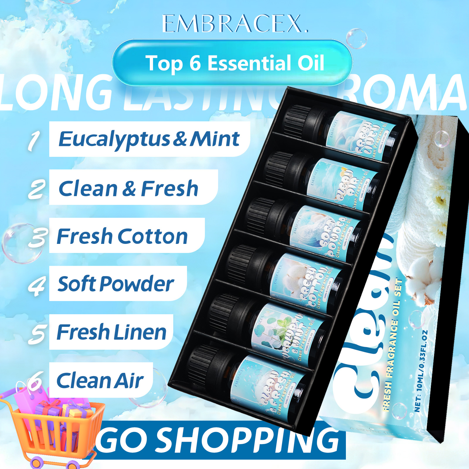 6PC/1PC Clean Essential Oil Gi – Soap Making Friend Bewertung und Preis