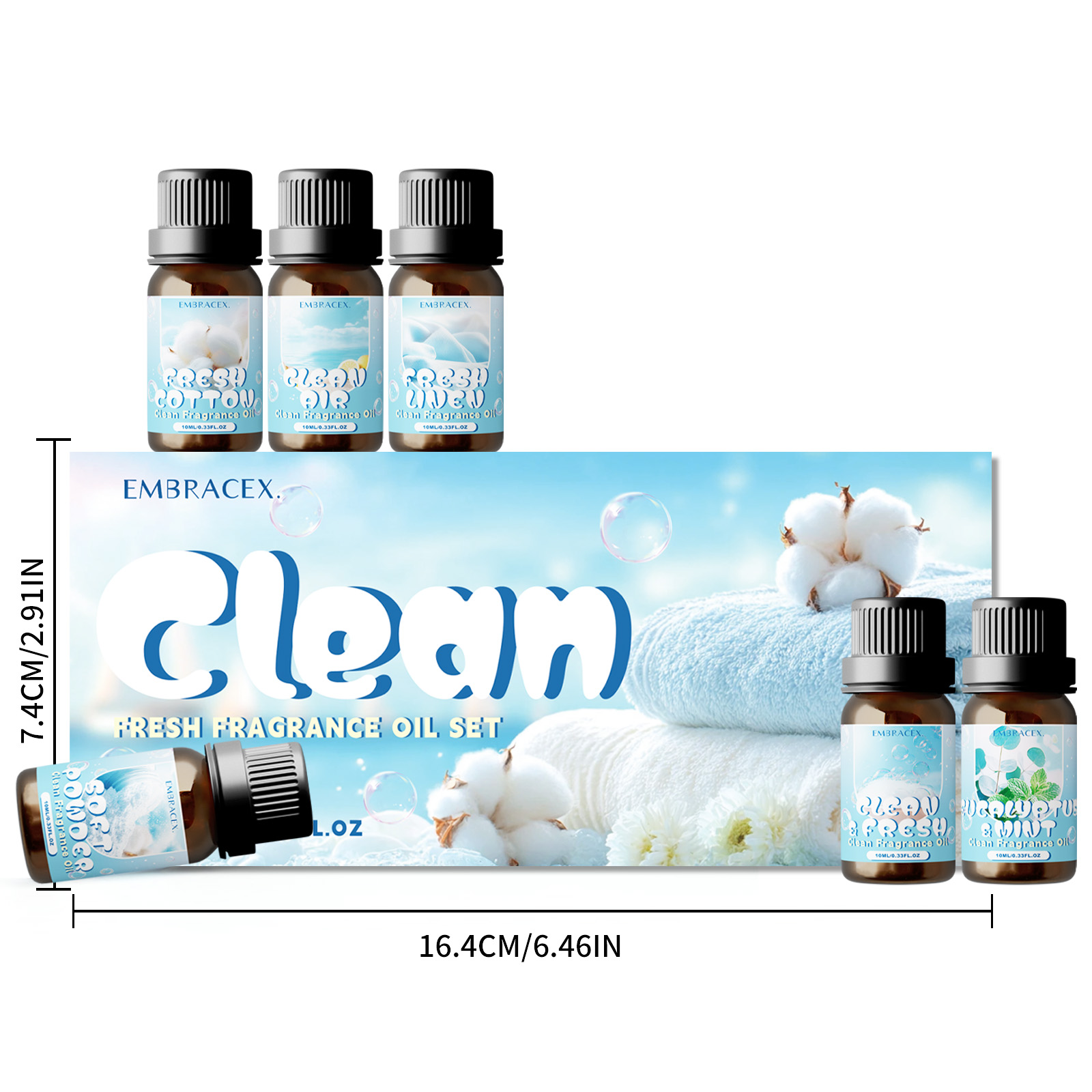 6PC/1PC Clean Essential Oil Gi – Soap Making Friend Bewertung und Preis