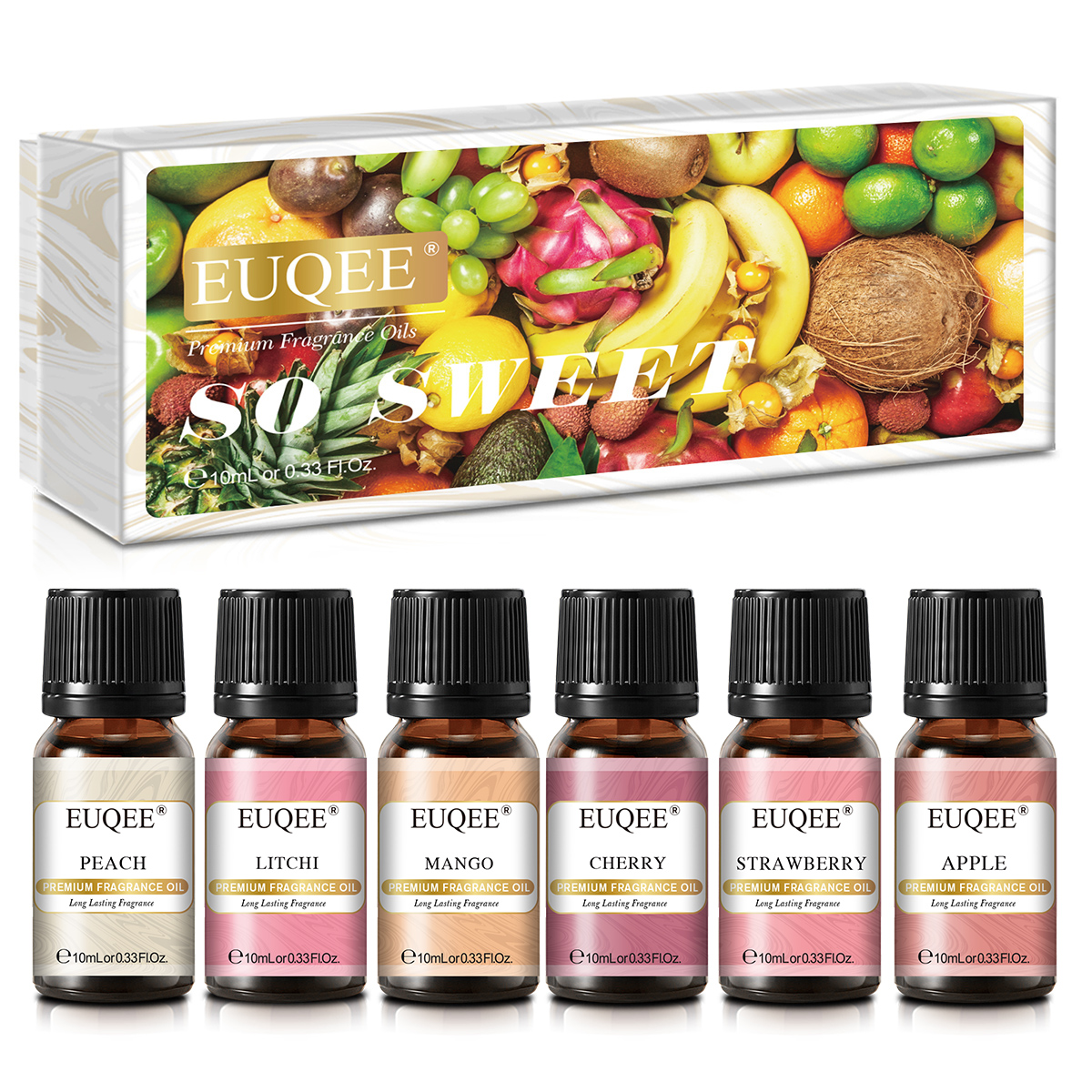 EUQEE 6pcs Fragrance Oils Set  – Soap Making Ingredient Bewertung und Preis