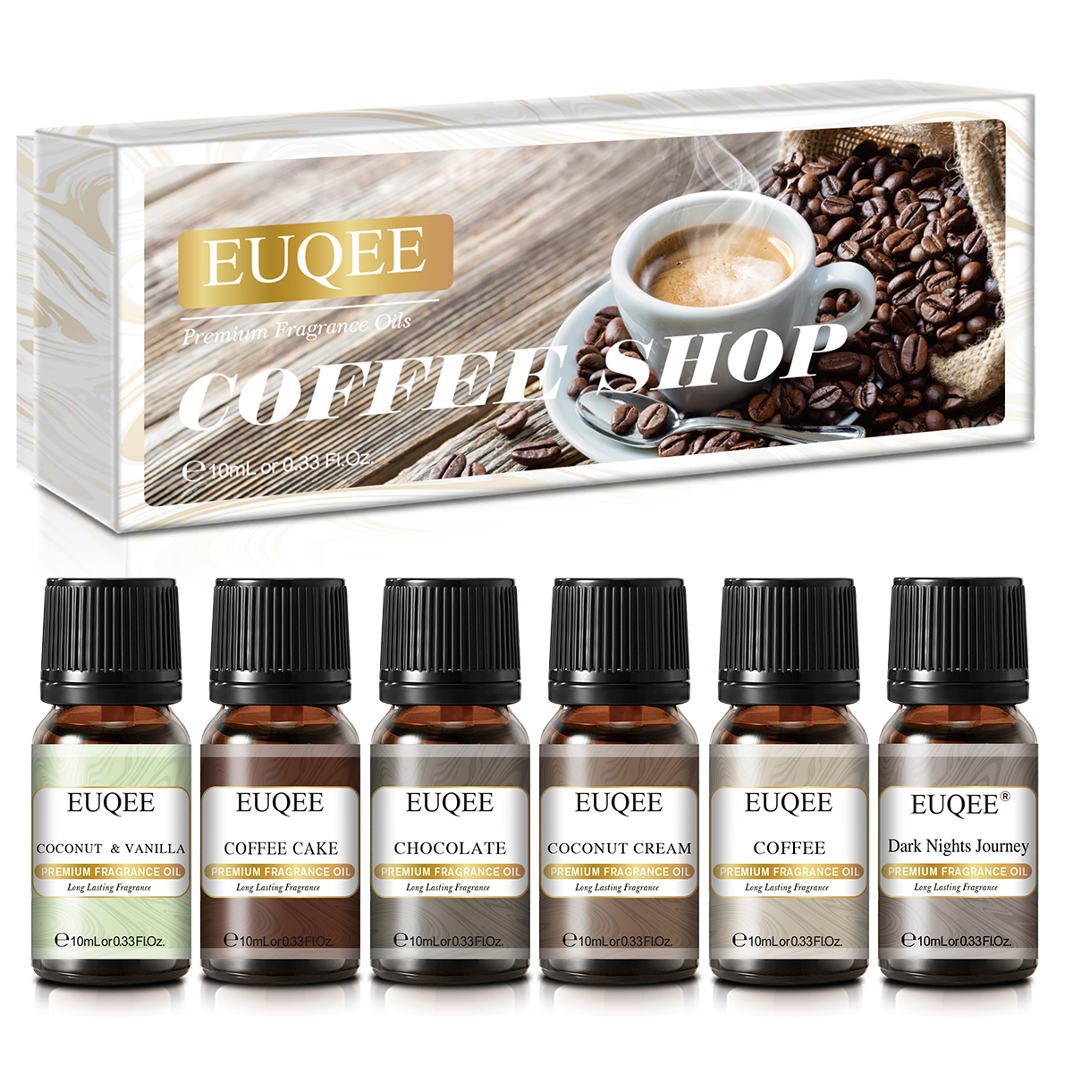 EUQEE 6pcs Fragrance Oils Set  – Soap Making Ingredient Bewertung und Preis