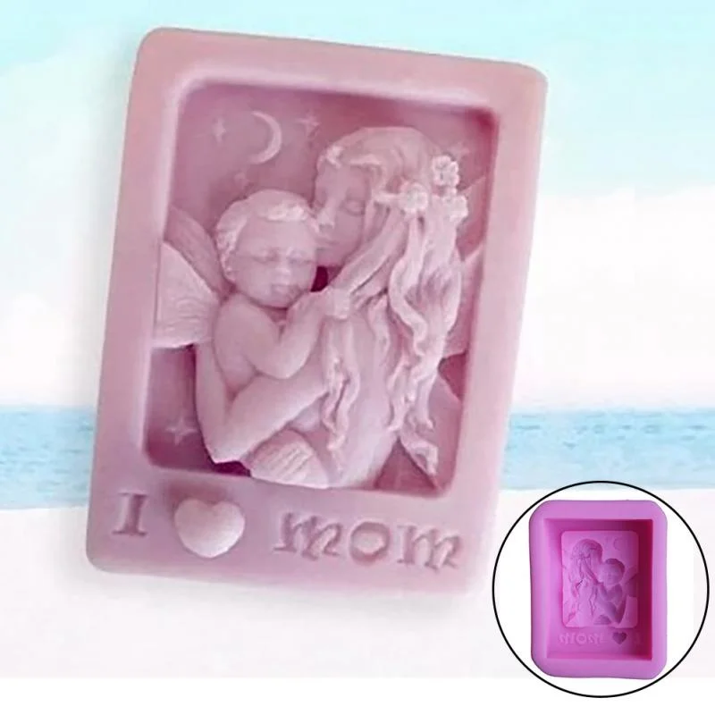 1Pc Mother Holding Baby Love M – Soap Making Lye Bewertung und Preis