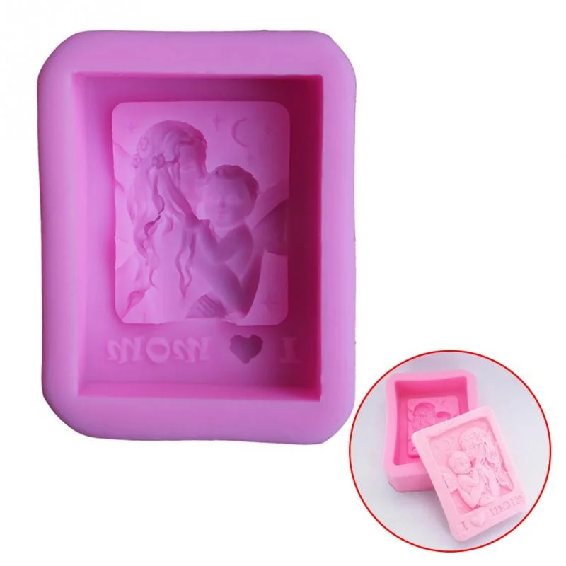 1Pc Mother Holding Baby Love M – Soap Making Lye Bewertung und Preis