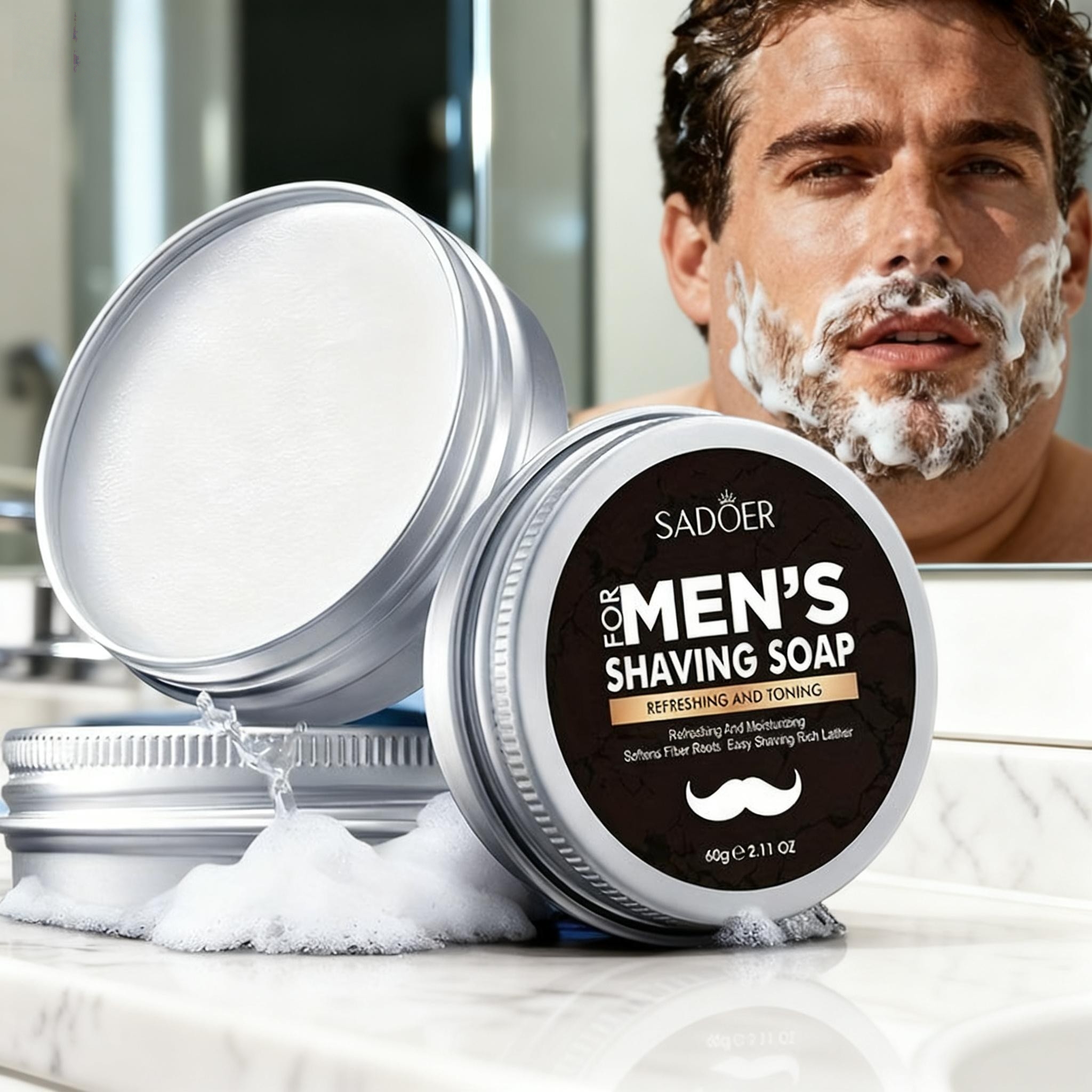 Men's Shaving Soap, Containing – Soap Making Ingredient Bewertung und Preis