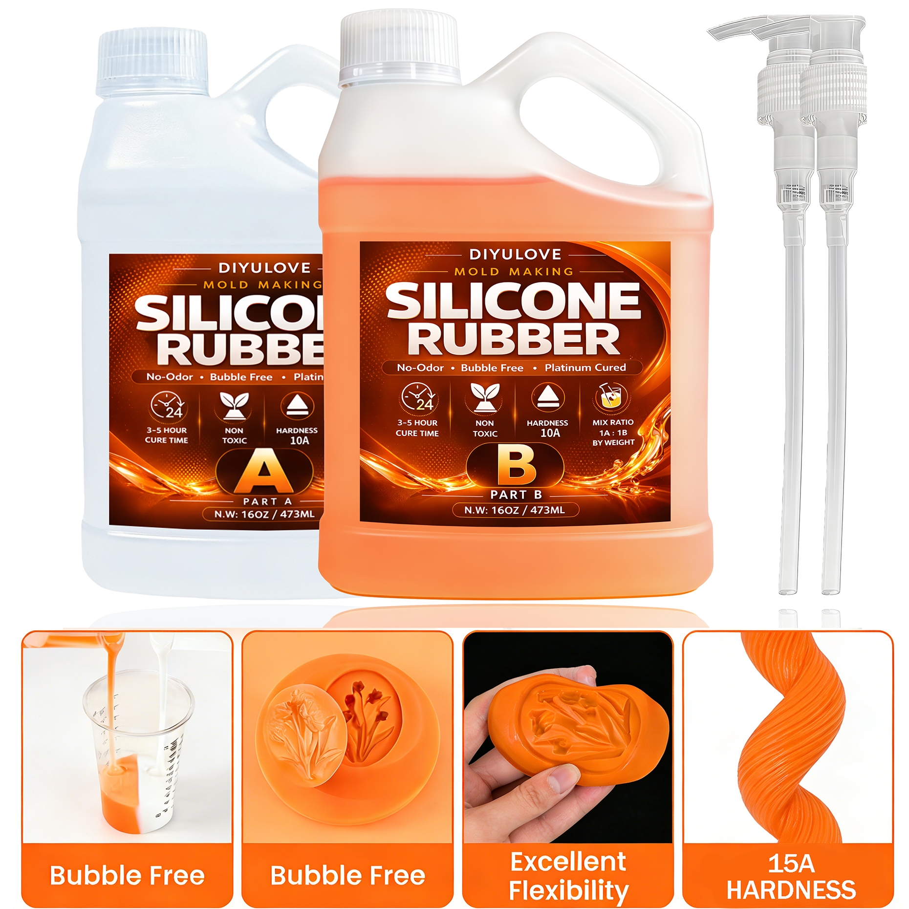 Liquid Silicone Rubber Kit,Hig – Soap Making Ingredient Bewertung und Preis