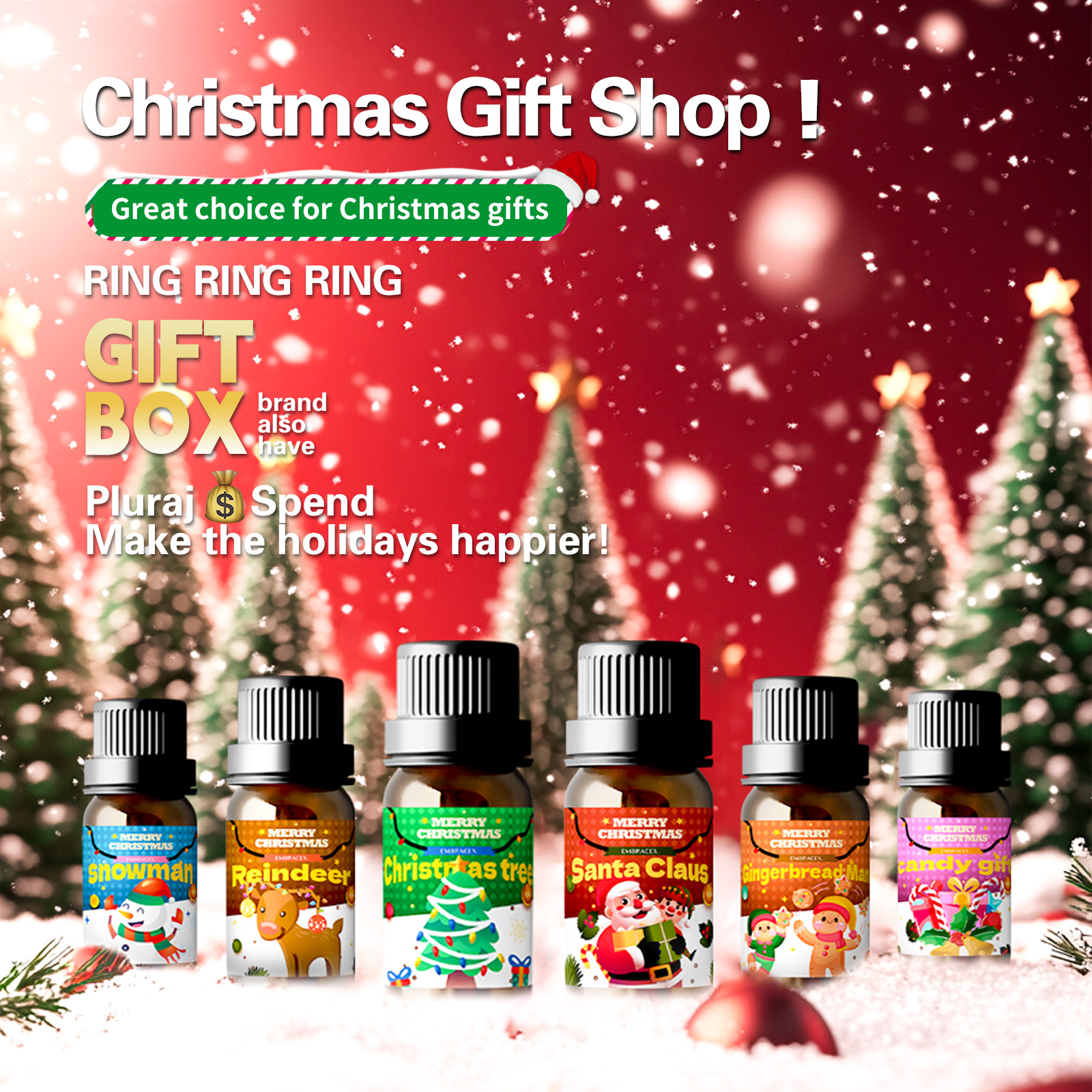 6PC/1PC 10ML Merry Christmas E – Soap Making Friend Bewertung und Preis