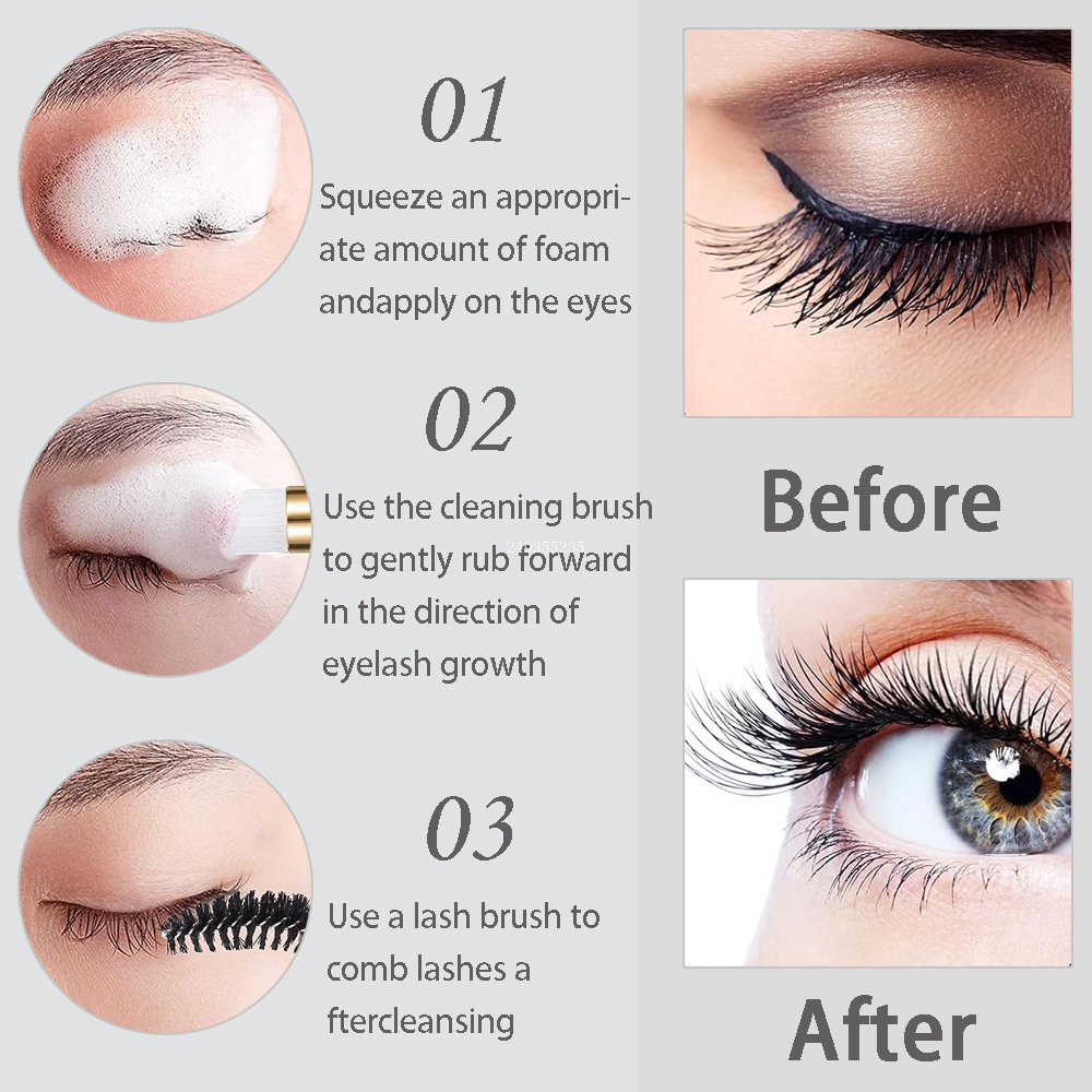 40Pcs/Set Grafting Eyelash Cle – Soap Making Chemical Bewertung und Preis