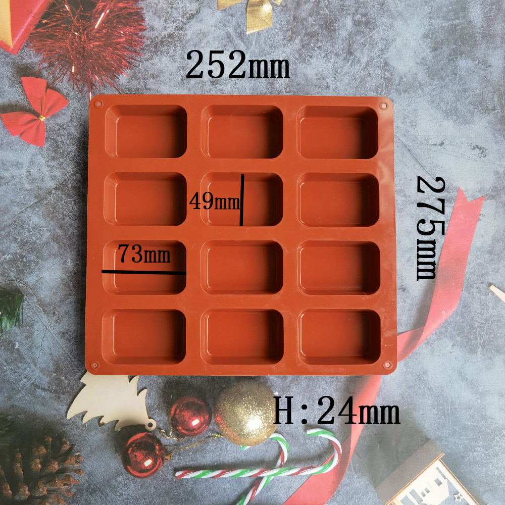 12 Cavity Square Silicone Soap – Soap Making Lye Bewertung und Preis