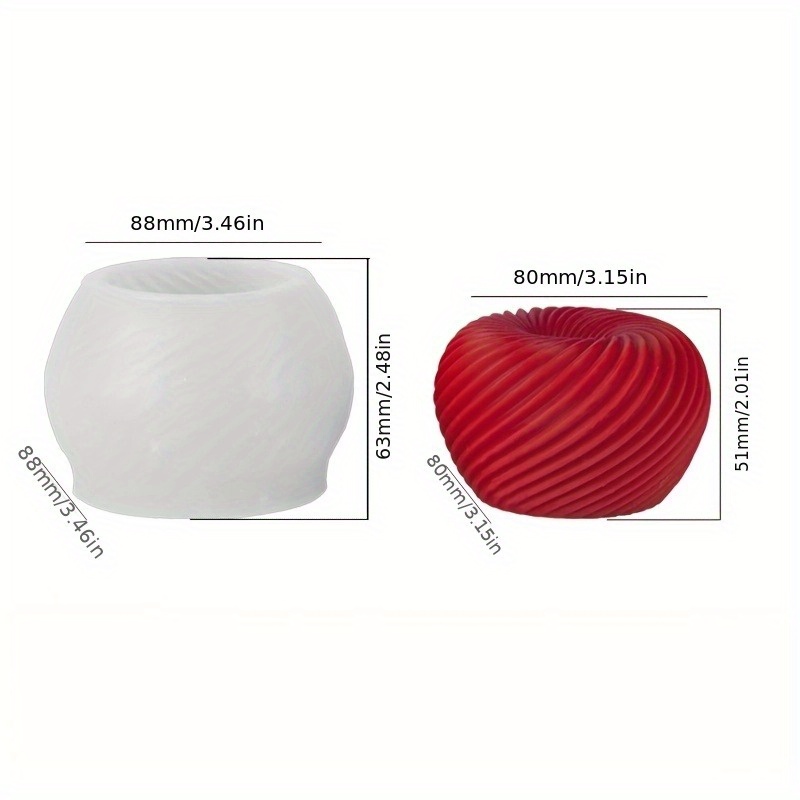 A trendy red apple silicone mo – Soap Making Lye Bewertung und Preis