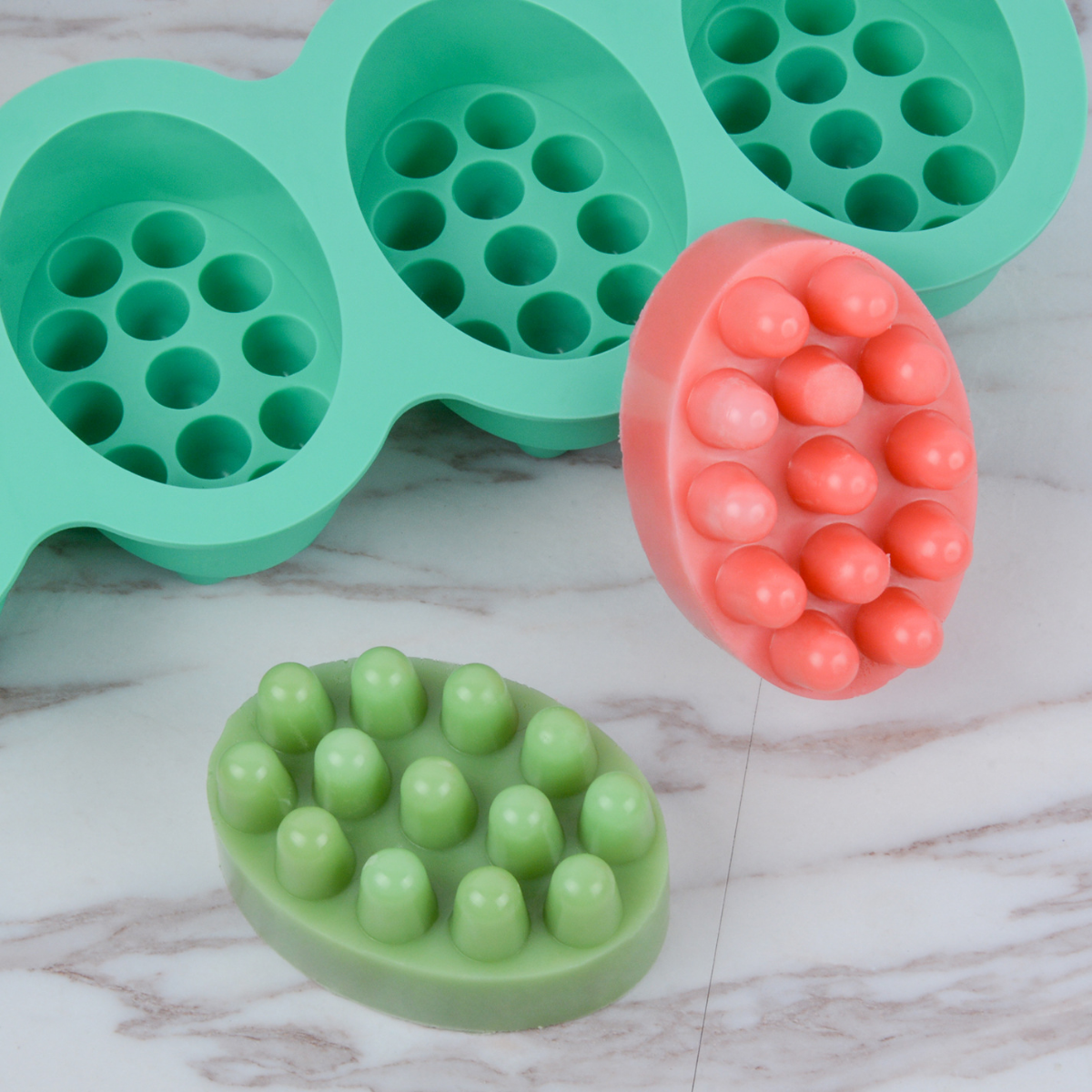 4 Hole Oval Massage Soap Silic – Soap Making Game Bewertung und Preis