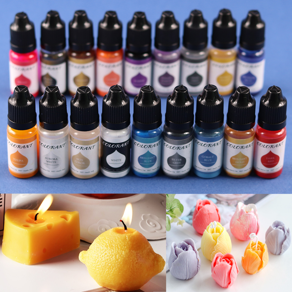 24 Color 10ml Candle Soap Pigm – Soap Making Ingredient Bewertung und Preis