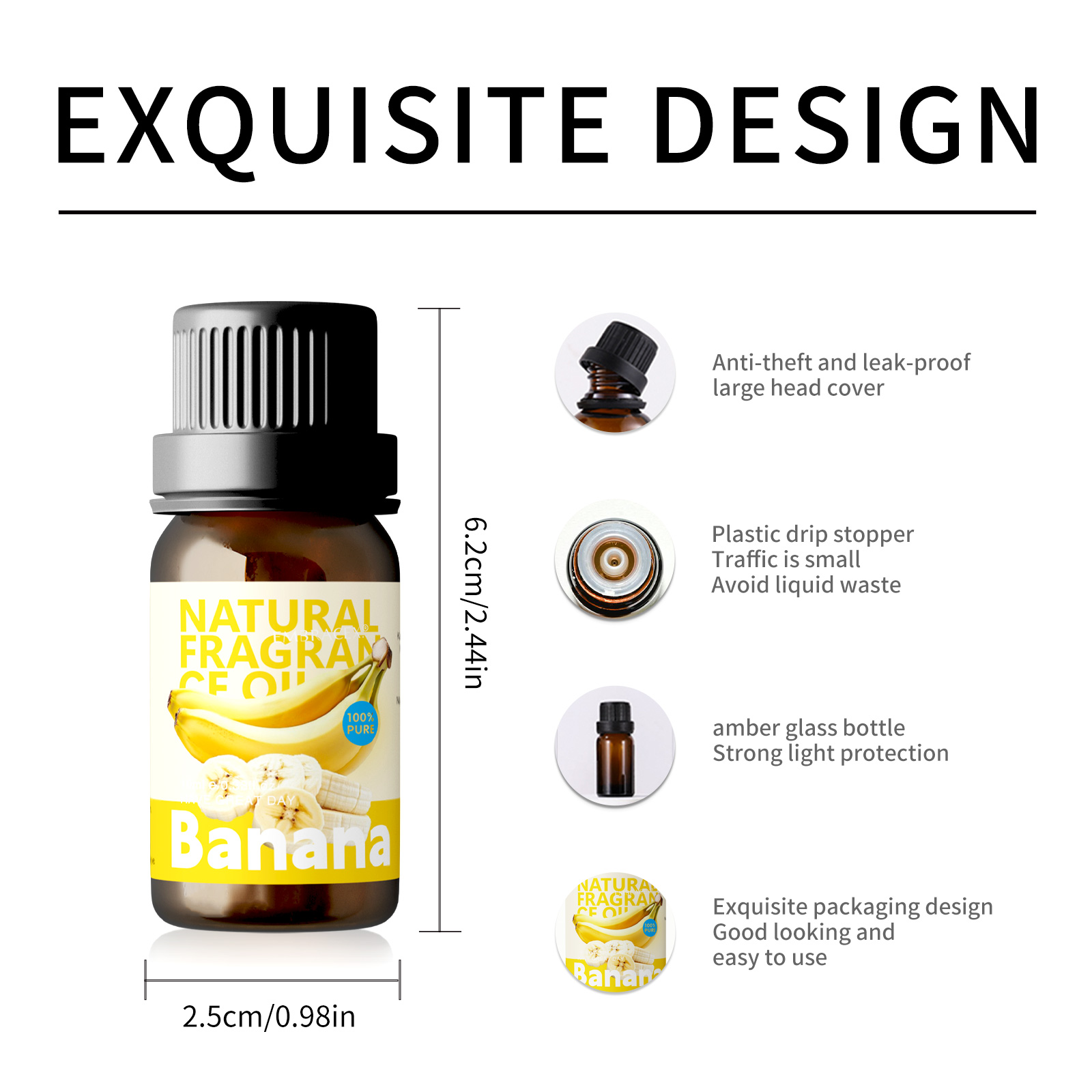 10ml Banana Perfume Oil Fragra – Soap Making Ingredient Bewertung und Preis