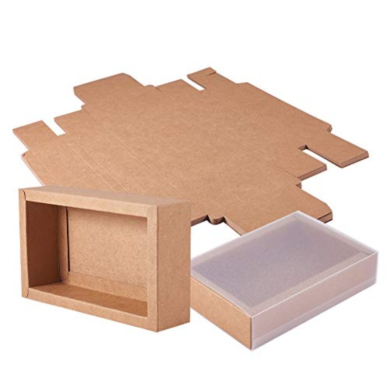 20Pcs Kraft Paper Gift Box Wed – Kraft Soap Label Bewertung und Preis