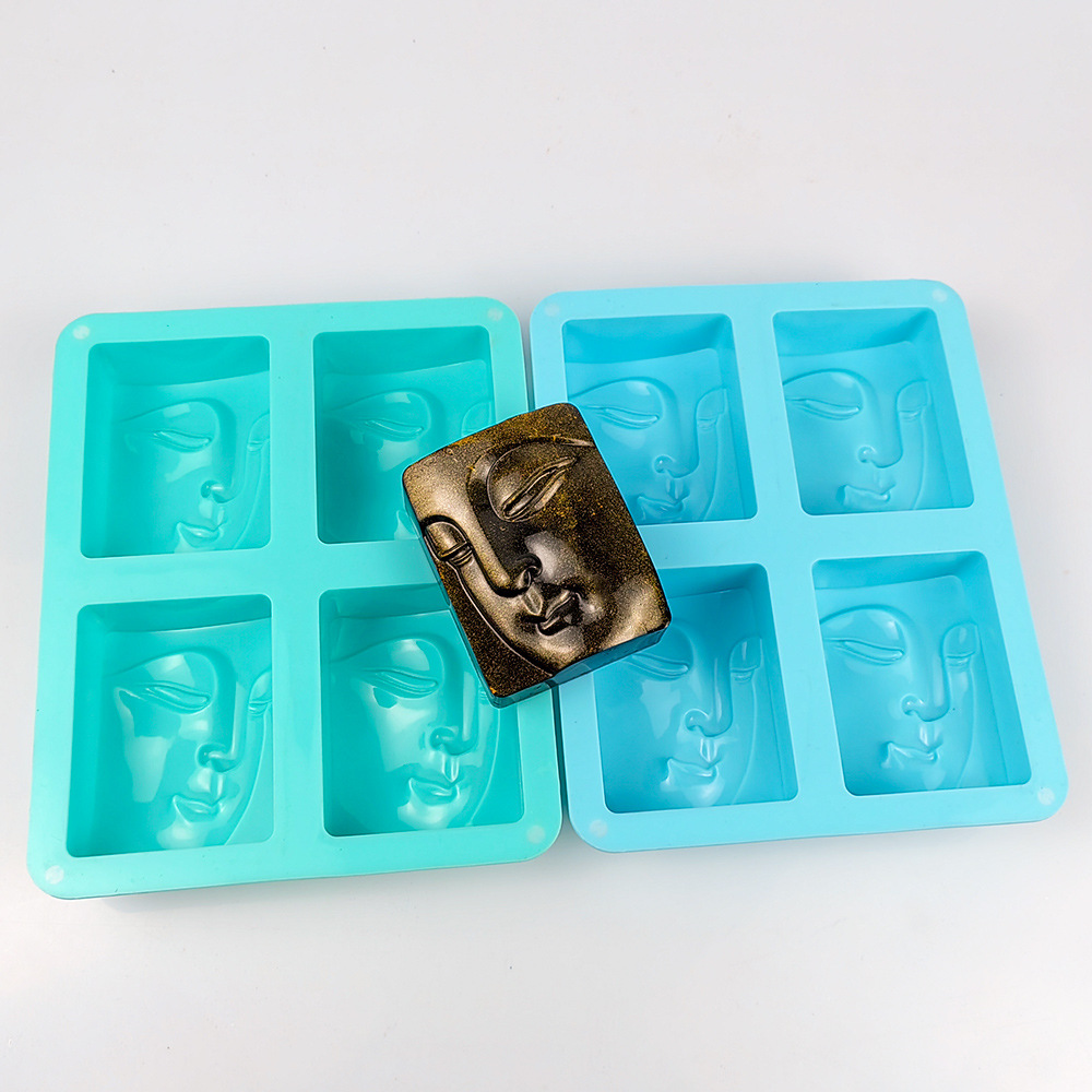 4 Holes Buddha Portrait Soap M – Soap Making Lye Bewertung und Preis